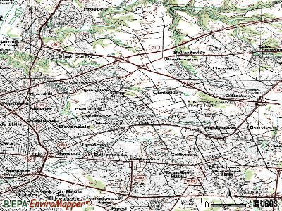 Meadow Vale topographic map