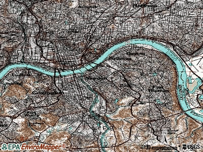Newport topographic map