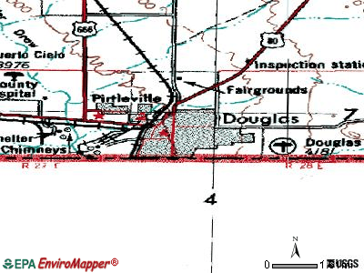 Douglas az map