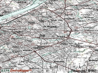 Plymouth Village topographic map
