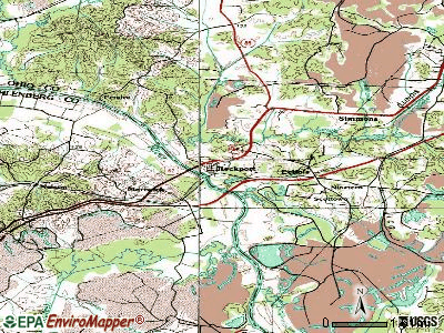 Rockport topographic map