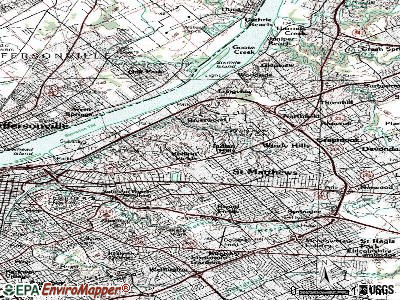 Rolling Fields topographic map