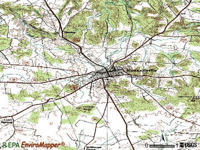 Russellville topographic map