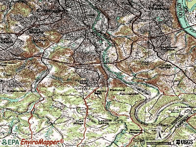 Taylor Mill topographic map