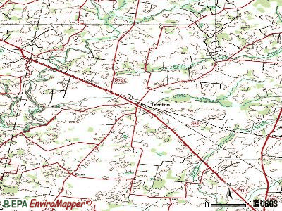 Trenton topographic map
