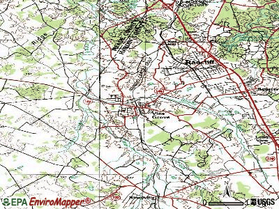 Vine Grove topographic map