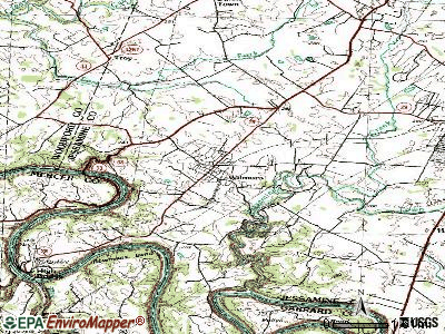 Wilmore topographic map