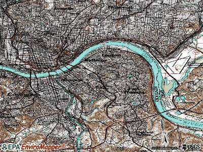 Woodlawn topographic map