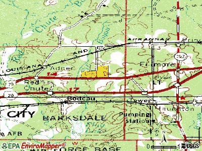 Eastwood topographic map