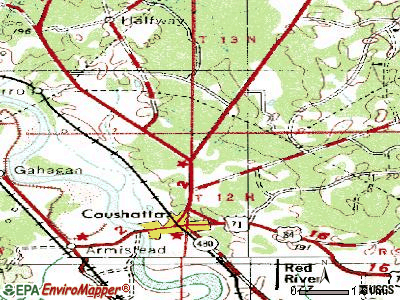 Edgefield topographic map