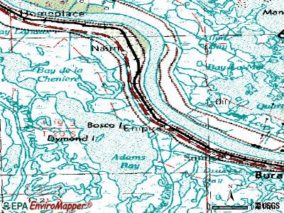 Empire topographic map