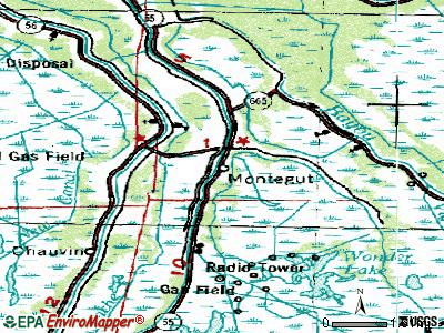 Montpelier topographic map