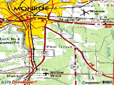 Richwood topographic map
