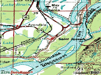 St. Joseph topographic map