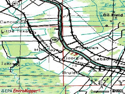 Supreme topographic map