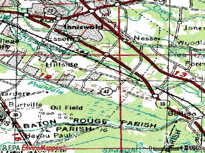 Timberlane topographic map