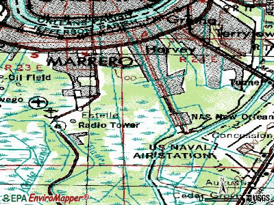 Woodmere topographic map