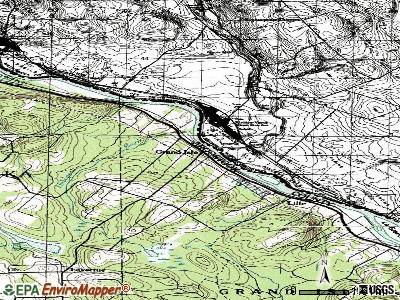 Grand Isle topographic map