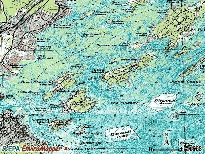 Long Island topographic map