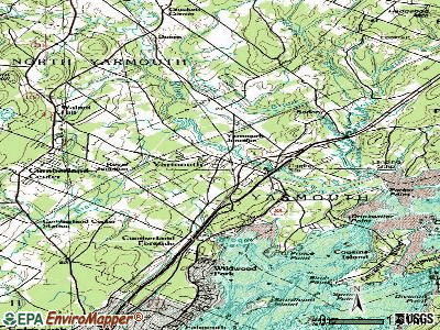 Yarmouth topographic map