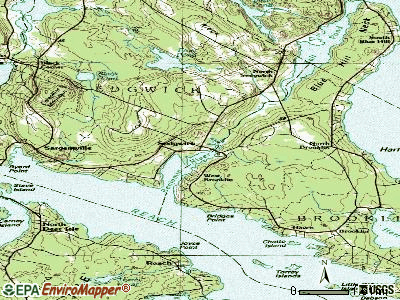 Sedgwick topographic map