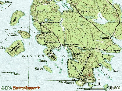 Winter Harbor Maine Map Winter Harbor, Maine (Me 04693) Profile: Population, Maps, Real Estate,  Averages, Homes, Statistics, Relocation, Travel, Jobs, Hospitals, Schools,  Crime, Moving, Houses, News, Sex Offenders