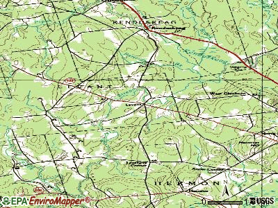 Levant topographic map