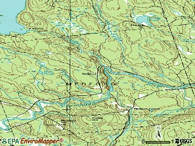 Medford topographic map