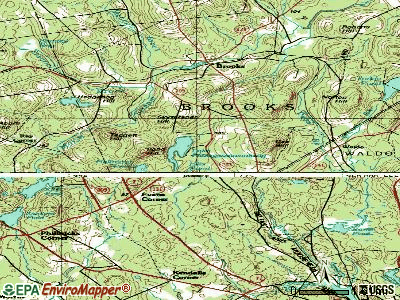 Waldo topographic map