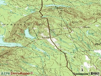 Topsfield topographic map