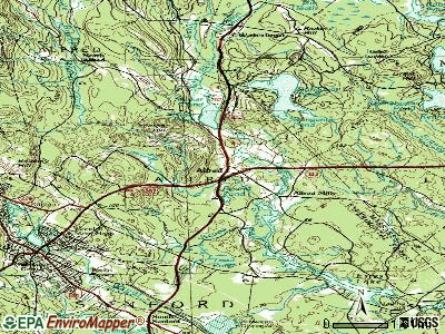 Berwick topographic map