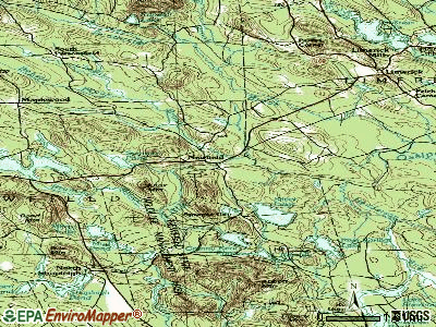 Newfield topographic map