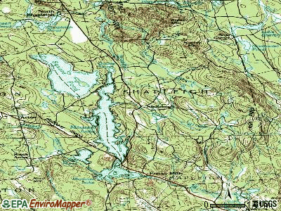 Shapleigh topographic map