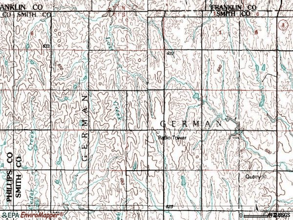 Zip code 00669 topographic map