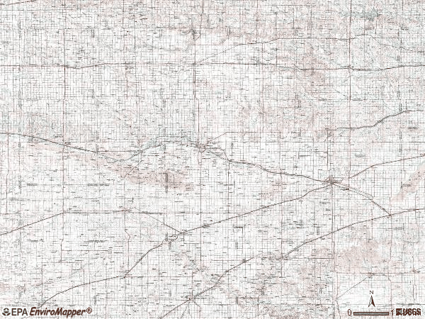 Zip code 00678 topographic map