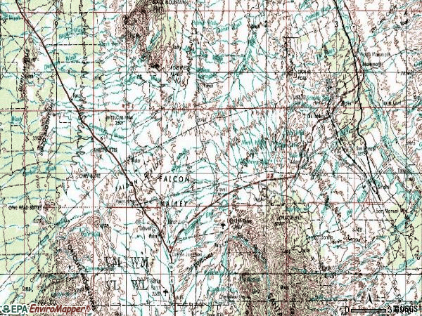 Zip code 85623 topographic map
