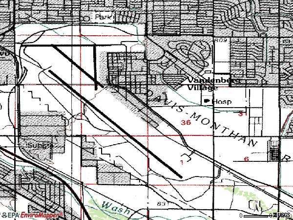 Zip code 85708 topographic map