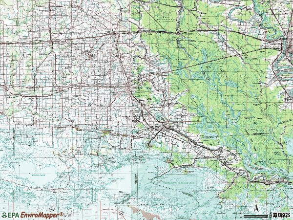 Zip code 00705 topographic map