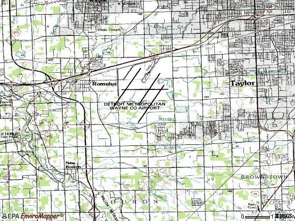 48174 Zip Code (Romulus, Michigan) Profile - homes, apartments, schools