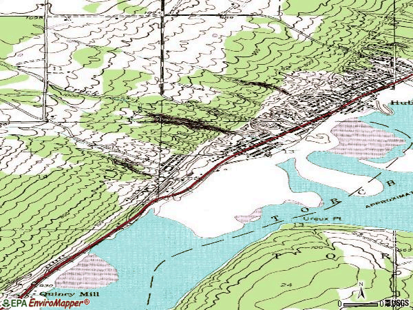 Zip code 49934 topographic map