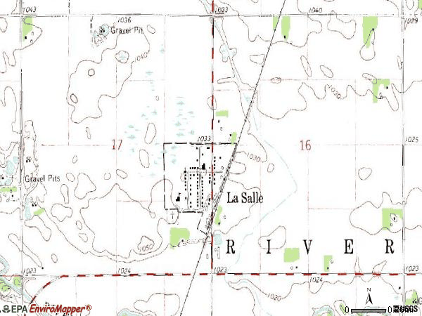 Zip code 56056 topographic map