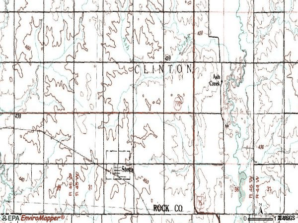 Zip code 56173 topographic map