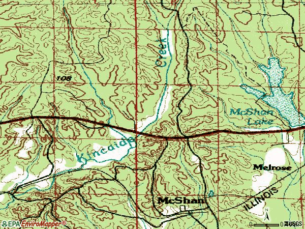 Zip code 35471 topographic map