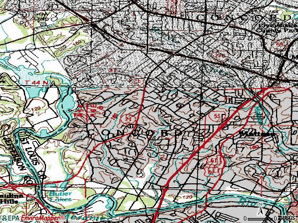 ZIP Code 63128 Map, Demographics, More for Sappington, MO
