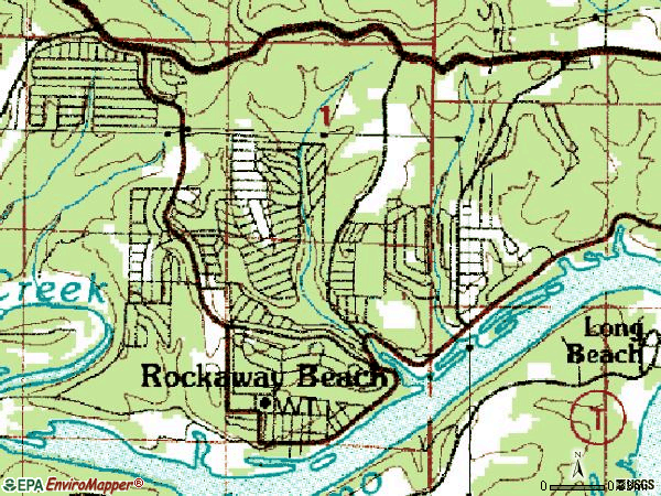 Zip code 65740 topographic map