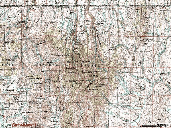 Zip code 89826 topographic map