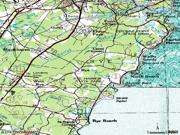 Zip code 03870 topographic map