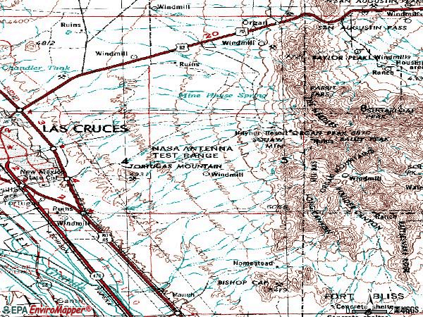 Las Cruces Zip Code Map Map 9667