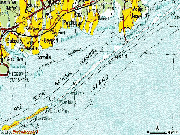 Zip code 11782 topographic map