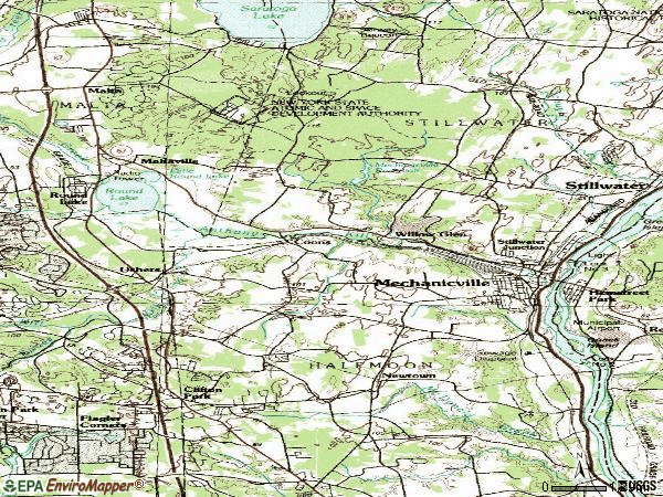 Zip code 12118 topographic map
